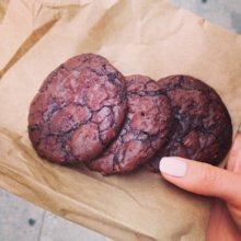 Gluten-free flourless chocolate cookies from Sullivan Street Bakery